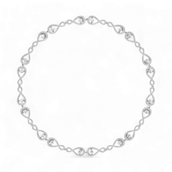 Twinkle Infinie Diamond Necklace in 18KT Gold Item | Buy Twinkle Infinie Diamond Necklace in 18KT Gold | SPOP Enterprise Global