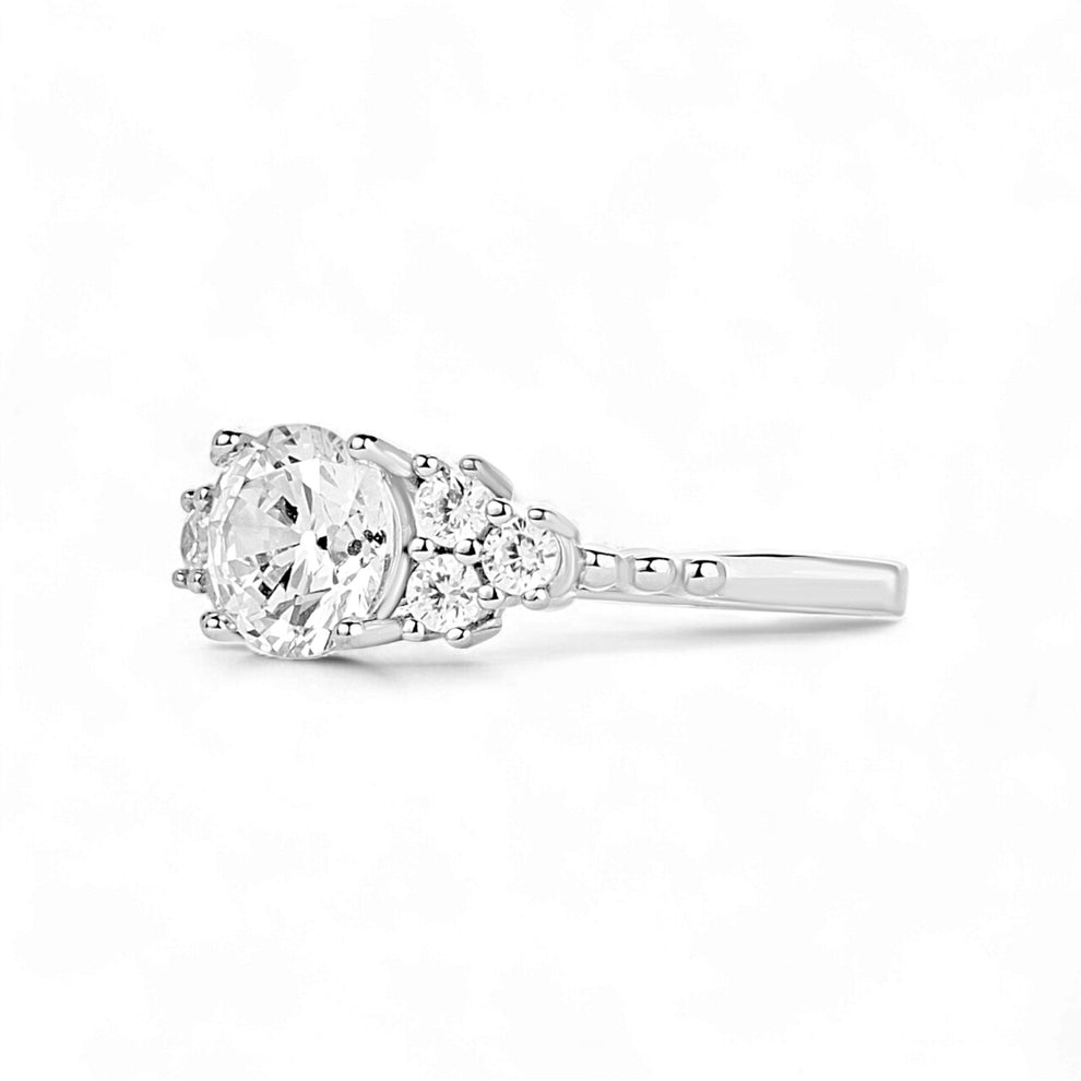 Item | Buy Tare CZ Engagement Ring in 925 Sterling Silver | SPOP Enterprise Global