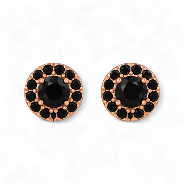 Item | Buy Orbit Diamond Stud Earrings in 18KT Gold | SPOP Enterprise Global