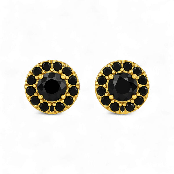 Item | Buy Orbit Diamond Stud Earrings in 18KT Gold | SPOP Enterprise Global