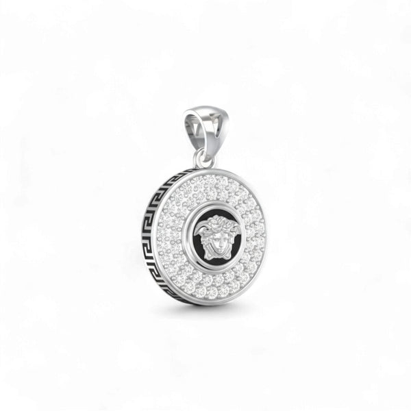 Medusa Diamond Pendent in 18KT Gold Item | Buy Medusa Diamond Pendent in 18KT Gold | SPOP Enterprise Global