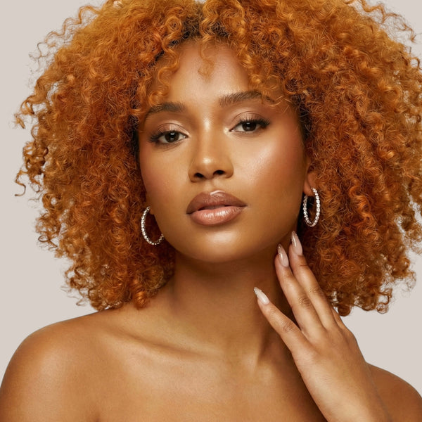 Item | Buy Danity Diamond Hoop Earrings in 18KT Gold | SPOP Enterprise Global