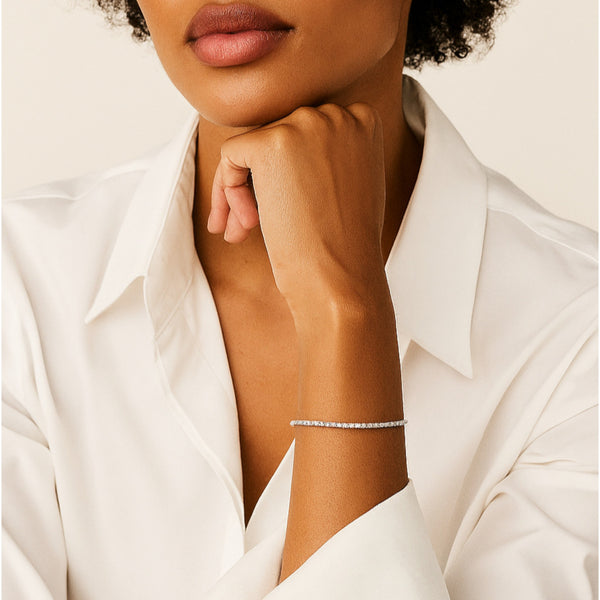 Item | Buy 1CT Eternal Diamond Tennis Bracelet in 18KT Gold | SPOP Enterprise Global