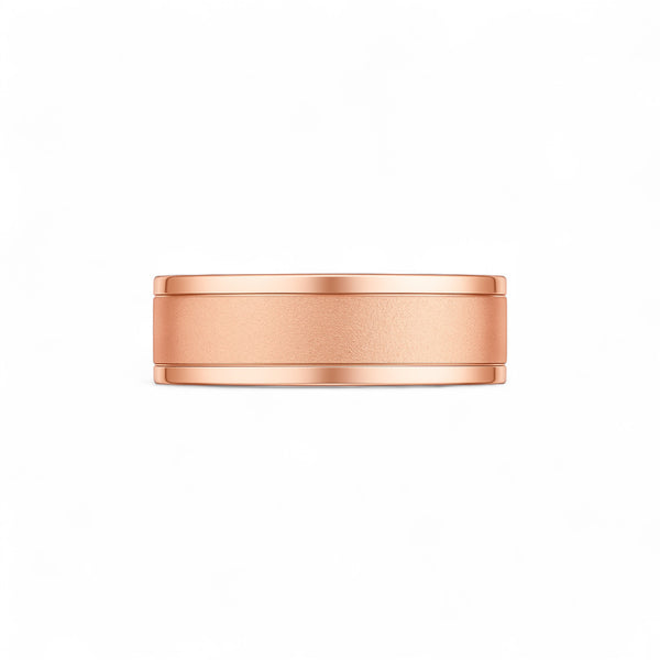 Item | Buy 6mm Sandblast Band in 10K Gold | SPOP Enterprise Global