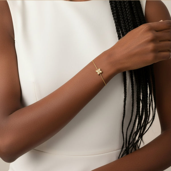 Item | Buy Nora Diamond Tennis Bracelet in 18KT Gold | SPOP Enterprise Global