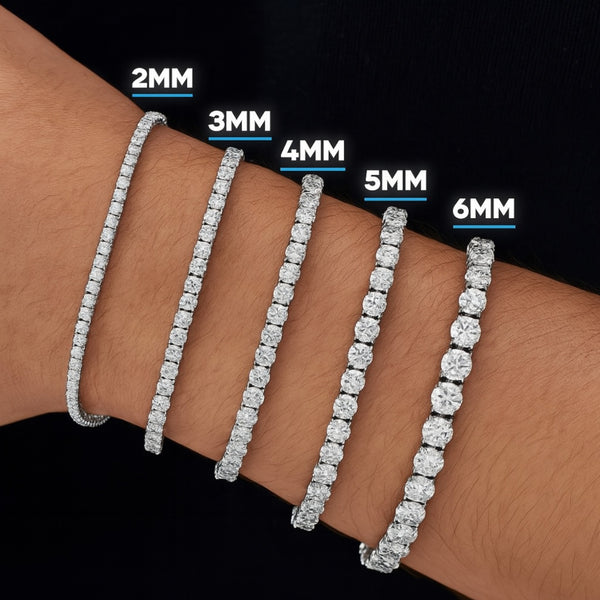 Item | Buy Lab Grown Diamond Tennis Bracelet in 18KT Gold | SPOP Enterprise Global