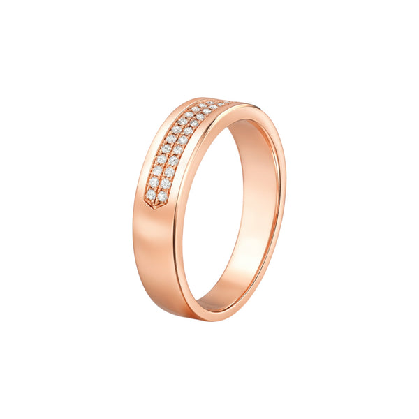 Item | Buy Omoni Pave Natural Diamond Band in 18KT Gold | SPOP Enterprise Global