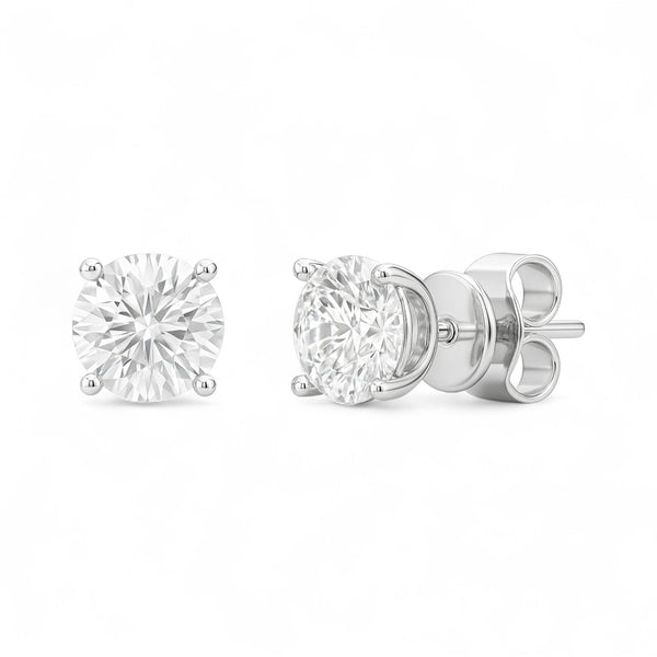 Item | Buy 2.5MM Natural Diamond Studs in 18KT Gold | SPOP Enterprise Global