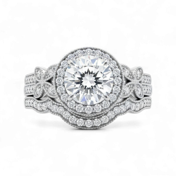 Item | Buy NT Love CZ Bride Set in 18KT Gold | SPOP Enterprise Global