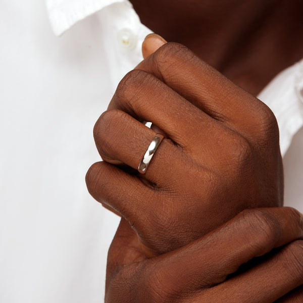 4MM Comfort Fit Band in 18KT Gold Item | Buy 4MM Comfort Fit Band in 18KT Gold | SPOP Enterprise Global