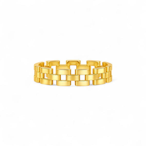 Item | Buy BOZ Link Band in 18K Gold | SPOP Enterprise Global