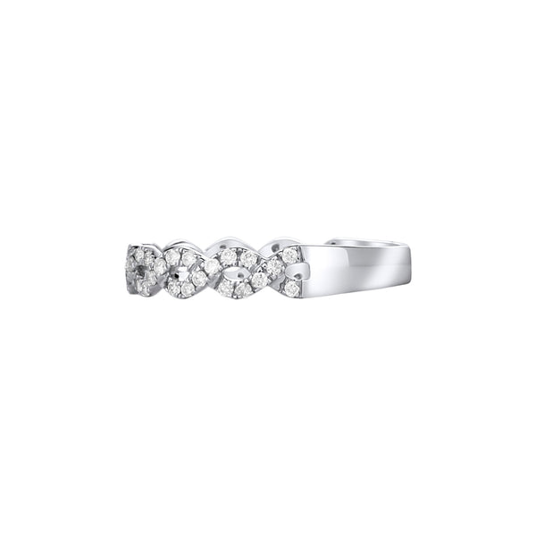 Ola Infinity Diamond Band in 18KT Gold Item | Buy Ola Infinity Diamond Band in 18KT Gold | SPOP Enterprise Global