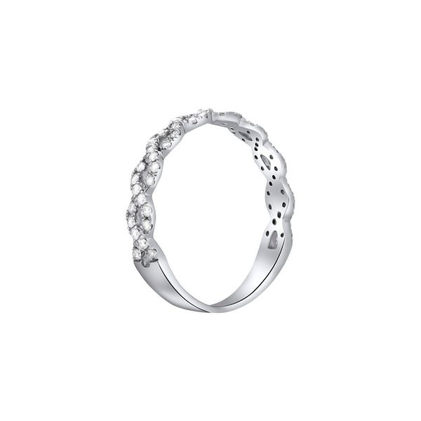 Ola Infinity Diamond Band in 18KT Gold Item | Buy Ola Infinity Diamond Band in 18KT Gold | SPOP Enterprise Global