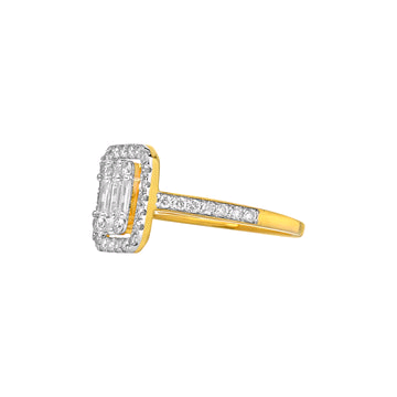 Item | Buy Royal Baguette Cut Diamond Engagement Ring in 18K Gold | SPOP Enterprise Global