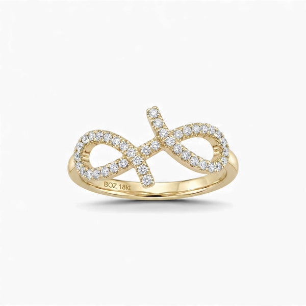 Item | Buy Mini Oiza Lab Grown Diamond Ring in 18KT Gold | SPOP Enterprise Global