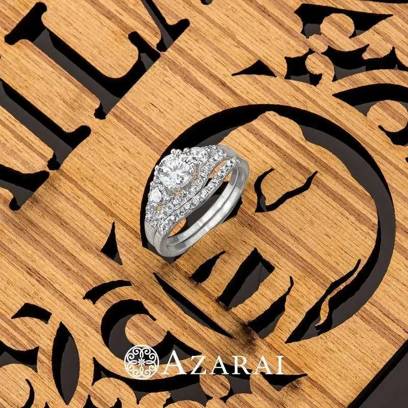 Eleanor sterling silver bridal set Item | Buy Eleanor sterling silver bridal set | SPOP Enterprise Global