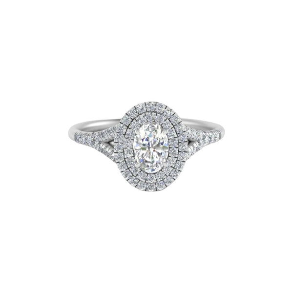 Item | Buy Zuri Diamond Engagement Ring in 18K Gold | SPOP Enterprise Global