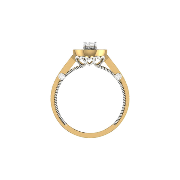 Item | Buy Nala Oval Natural Diamond Engagement Ring in 18K Gold | SPOP Enterprise Global