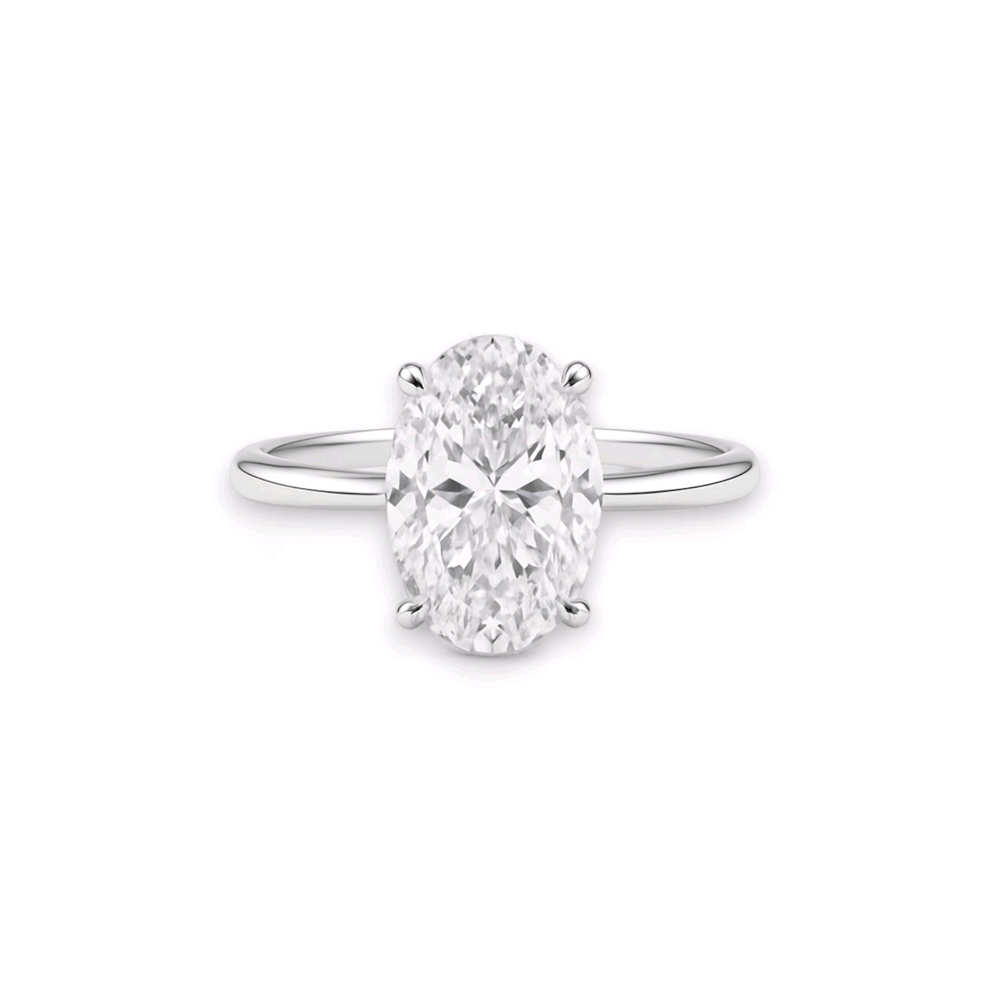Item | Buy Classic Solitaire Engagement Ring in 18K Gold | SPOP Enterprise Global