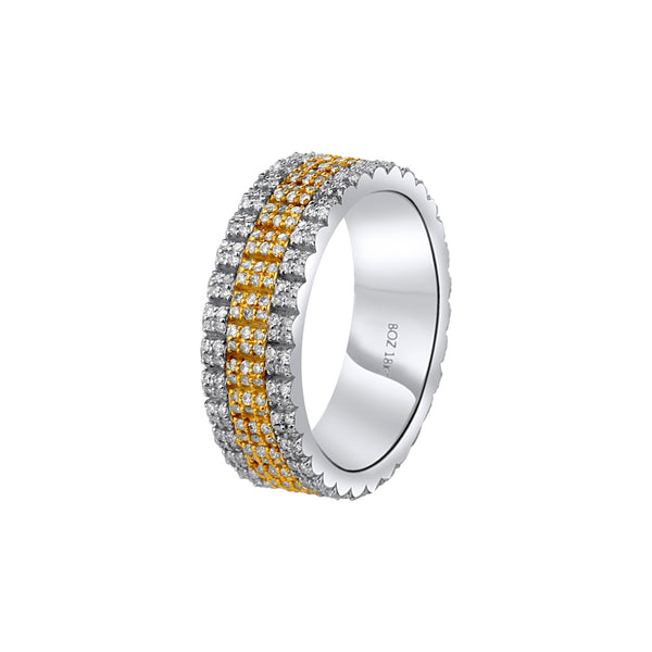 Item | Buy Zeus 360 Natural Diamond Band in 18KT Gold | SPOP Enterprise Global