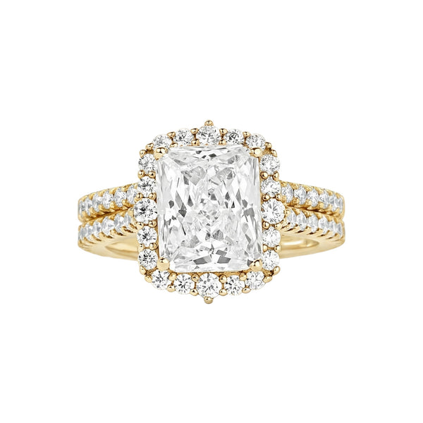 Item | Buy Quinn 2.0 CZ Bridal Set in 10KT Gold | SPOP Enterprise Global