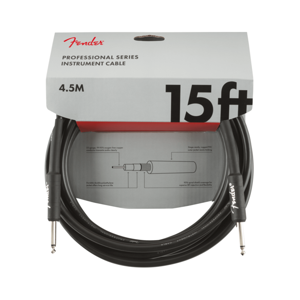 Fender PRO 15′ INST CABLE BLK Item | Buy Fender PRO 15′ INST CABLE BLK | SPOP Enterprise Global