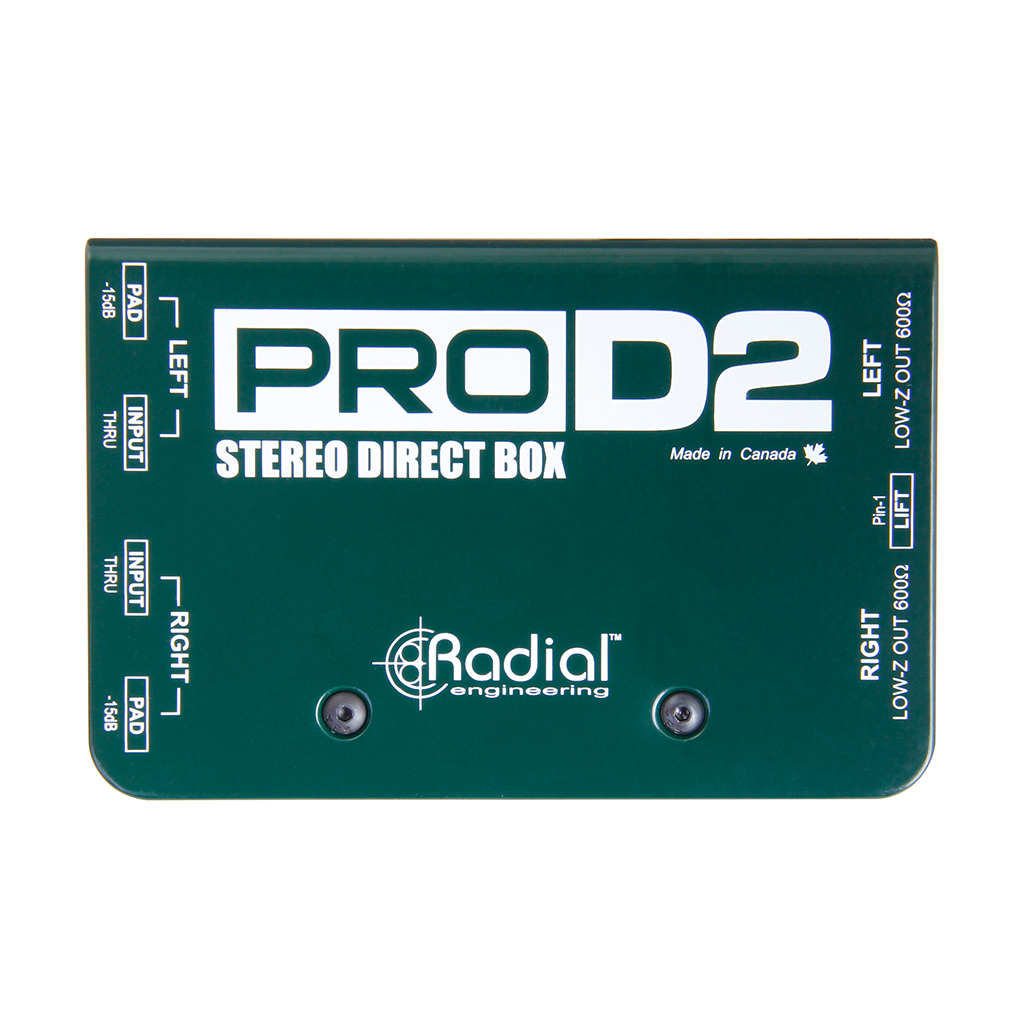 Radial Engineering Pro D2 Stereo Passive Item | Buy Radial Engineering Pro D2 Stereo Passive | SPOP Enterprise Global