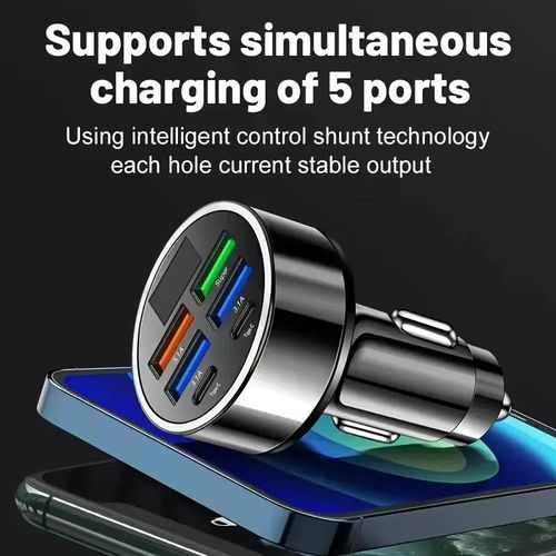Car charger super fast charging flash charging 150w66w one to four usb Item | Buy Car charger super fast charging flash charging 150w66w one to four usb | SPOP Enterprise Global