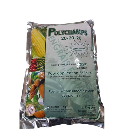 Polychamp NPK 20 – 20 – 20 Fertilizer | 1kg Item | Buy Polychamp NPK 20 – 20 – 20 Fertilizer | 1kg | SPOP Enterprise Global