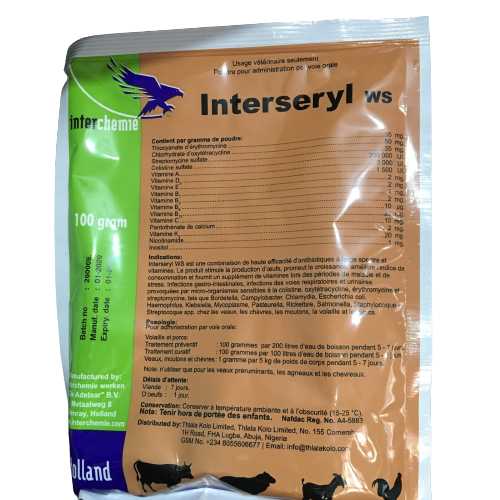 Interseryl WS – 100g Item | Buy Interseryl WS – 100g | SPOP Enterprise Global