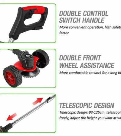Gravolix Cordless Electric grass cutter trimmer Lawn Mower 48V with 2 Batteries & Charger b,Brush Cutter Brush Cutting Machine Grass Cutter Hand Held|green machine,Black Item | Buy Gravolix Cordless Electric grass cutter trimmer Lawn Mower 48V with 2 Batteries & Charger b,Brush Cutter Brush Cutting Machine Grass Cutter Hand Held|green machine,Black | SPOP Enterprise Global