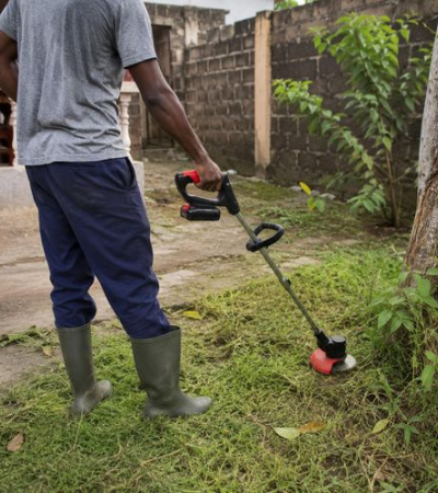 Gravolix Cordless Electric grass cutter trimmer Lawn Mower 48V with 2 Batteries & Charger b,Brush Cutter Brush Cutting Machine Grass Cutter Hand Held|green machine,Black Item | Buy Gravolix Cordless Electric grass cutter trimmer Lawn Mower 48V with 2 Batteries & Charger b,Brush Cutter Brush Cutting Machine Grass Cutter Hand Held|green machine,Black | SPOP Enterprise Global