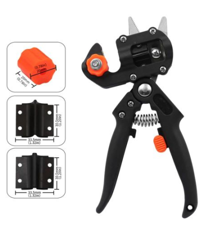 WakeView Grafting Tool Kit, 2-in-1 Professional Garden Pruning Shears with 3 Replaceable Blades, Plant Branch Cutter Scissors for Fruit Tree Grafting & Gardening Item | Buy WakeView Grafting Tool Kit, 2-in-1 Professional Garden Pruning Shears with 3 Replaceable Blades, Plant Branch Cutter Scissors for Fruit Tree Grafting & Gardening | SPOP Enterprise Global