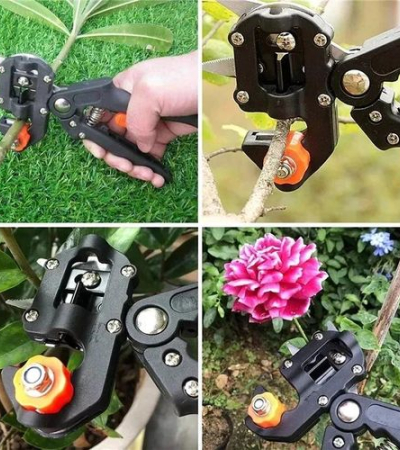 WakeView Grafting Tool Kit, 2-in-1 Professional Garden Pruning Shears with 3 Replaceable Blades, Plant Branch Cutter Scissors for Fruit Tree Grafting & Gardening Item | Buy WakeView Grafting Tool Kit, 2-in-1 Professional Garden Pruning Shears with 3 Replaceable Blades, Plant Branch Cutter Scissors for Fruit Tree Grafting & Gardening | SPOP Enterprise Global