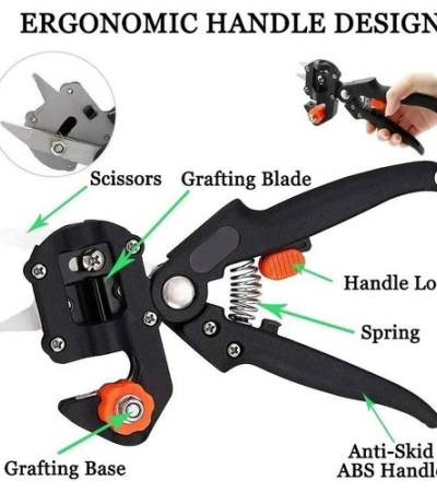 WakeView Grafting Tool Kit, 2-in-1 Professional Garden Pruning Shears with 3 Replaceable Blades, Plant Branch Cutter Scissors for Fruit Tree Grafting & Gardening Item | Buy WakeView Grafting Tool Kit, 2-in-1 Professional Garden Pruning Shears with 3 Replaceable Blades, Plant Branch Cutter Scissors for Fruit Tree Grafting & Gardening | SPOP Enterprise Global