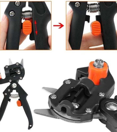 WakeView Grafting Tool Kit, 2-in-1 Professional Garden Pruning Shears with 3 Replaceable Blades, Plant Branch Cutter Scissors for Fruit Tree Grafting & Gardening Item | Buy WakeView Grafting Tool Kit, 2-in-1 Professional Garden Pruning Shears with 3 Replaceable Blades, Plant Branch Cutter Scissors for Fruit Tree Grafting & Gardening | SPOP Enterprise Global