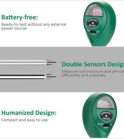 Soil PH Tester 3-in-1 Moisture Sensor Meter Item | Buy Soil PH Tester 3-in-1 Moisture Sensor Meter | SPOP Enterprise Global