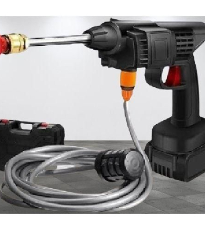 High Pressure Washer With 2 Rechargeable 48V Batteries, Cordless High Pressure Washer Gun Multi Cleaning Works Like Car & Bike Washing, Gardening & Home Cleaning Works Such Floor, Tiles,window Glass & Nets And Fence Cleaning With Hard Carry Case Item | Buy High Pressure Washer With 2 Rechargeable 48V Batteries, Cordless High Pressure Washer Gun Multi Cleaning Works Like Car & Bike Washing, Gardening & Home Cleaning Works Such Floor, Tiles,window Glass & Nets And Fence Cleaning With Hard Carry Case | SPOP Enterprise Global