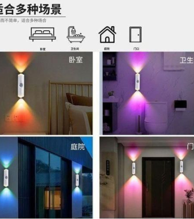 Smart Motion Sensor RBG Wall Magnetic Night light Item | Buy Smart Motion Sensor RBG Wall Magnetic Night light | SPOP Enterprise Global