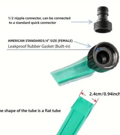 15M High Efficiency Garden Watering Flexible Soaker Hose - Automatic Drip Irrigation System for Lawns, Flower Beds and Green Spaces Item | Buy 15M High Efficiency Garden Watering Flexible Soaker Hose - Automatic Drip Irrigation System for Lawns, Flower Beds and Green Spaces | SPOP Enterprise Global