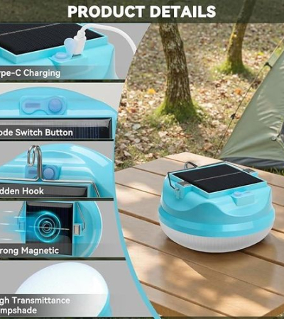 Multipurpose Outdoor Solar Light - USB+Solar rechargeable light (90W8 Item | Buy Multipurpose Outdoor Solar Light - USB+Solar rechargeable light (90W8 | SPOP Enterprise Global