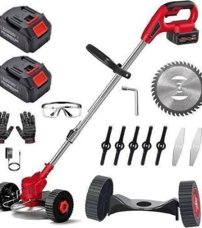Rechargeable Grass Cutting Machine With two 120 Volts Batteries + free eye glass and handgloove Item | Buy Rechargeable Grass Cutting Machine With two 120 Volts Batteries + free eye glass and handgloove | SPOP Enterprise Global