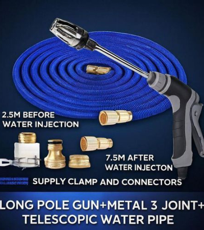 High Pressure Car Washer Gun, Garden Hose Pipe, Flexible Expandable Magic Hose with Spray High Pressure - Water Gun Retractable Hose for Garden Farm Irrigation Car Wash Cleaning, Magic Garden Hose With Spray Item | Buy High Pressure Car Washer Gun, Garden Hose Pipe, Flexible Expandable Magic Hose with Spray High Pressure - Water Gun Retractable Hose for Garden Farm Irrigation Car Wash Cleaning, Magic Garden Hose With Spray | SPOP Enterprise Global