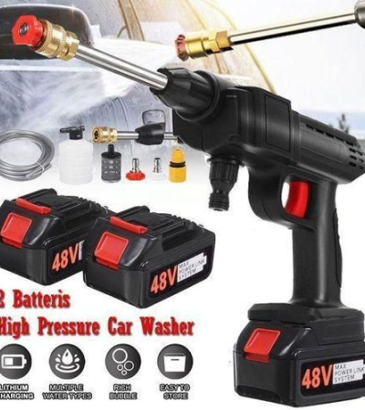 Rechargeable/ High Pressure Water Spray Gun Car Washer & Cleaner Garden Washer 48V (2 Battery) Item | Buy Rechargeable/ High Pressure Water Spray Gun Car Washer & Cleaner Garden Washer 48V (2 Battery) | SPOP Enterprise Global