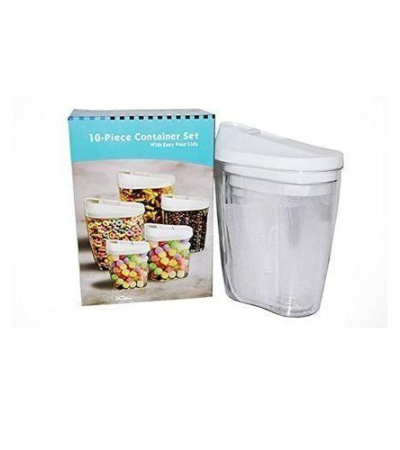 Refill 10PCS CEREAL CONTAINER SET (5 Containers + 5 Covers) Item | Buy Refill 10PCS CEREAL CONTAINER SET (5 Containers + 5 Covers) | SPOP Enterprise Global