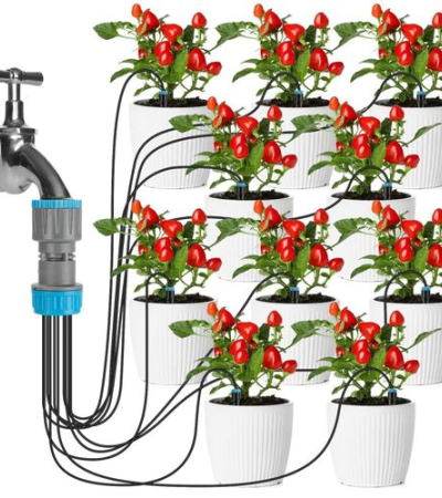 A plant watering kit with 10 drippers, suitable for garden lawns and horticultural irrigation. Item | Buy A plant watering kit with 10 drippers, suitable for garden lawns and horticultural irrigation. | SPOP Enterprise Global