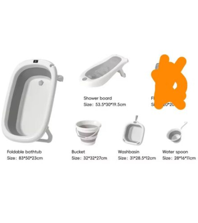 5 in 1 baby folding bathtub set new born baby bath basin baby products Item | Buy 5 in 1 baby folding bathtub set new born baby bath basin baby products | SPOP Enterprise Global