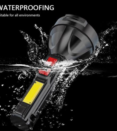 BATTERY INDICATOR LONG LASTING FLASHLIGHT TORCHLIGHT, Waterproof Outdoor And Indoor Flashlight, USB Rechargeable Torchlight, Led Flashlight, Camping Hiking Torchlight, High Power LED Flashlights Camping Torch With Lamp Led, LED Camping Lantern Light Item | Buy BATTERY INDICATOR LONG LASTING FLASHLIGHT TORCHLIGHT, Waterproof Outdoor And Indoor Flashlight, USB Rechargeable Torchlight, Led Flashlight, Camping Hiking Torchlight, High Power LED Flashlights Camping Torch With Lamp Led, LED Camping Lantern Light | SPOP Enterprise Global