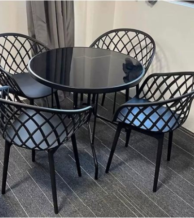Outdoor / Indoor Leisure Table & 4 Basket Chairs Item | Buy Outdoor / Indoor Leisure Table & 4 Basket Chairs | SPOP Enterprise Global