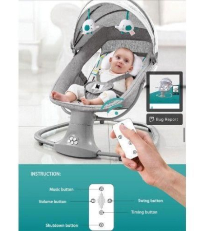 Mastela 3-in-1 Deluxe Multi-Functional Bassinet with Remote Control Item | Buy Mastela 3-in-1 Deluxe Multi-Functional Bassinet with Remote Control | SPOP Enterprise Global